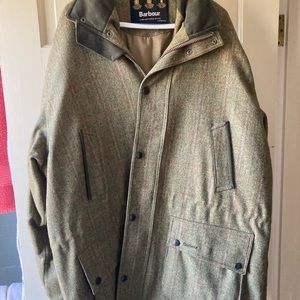 Barbour Tweed Jacket   Derby Check. Sage. XXL EUC